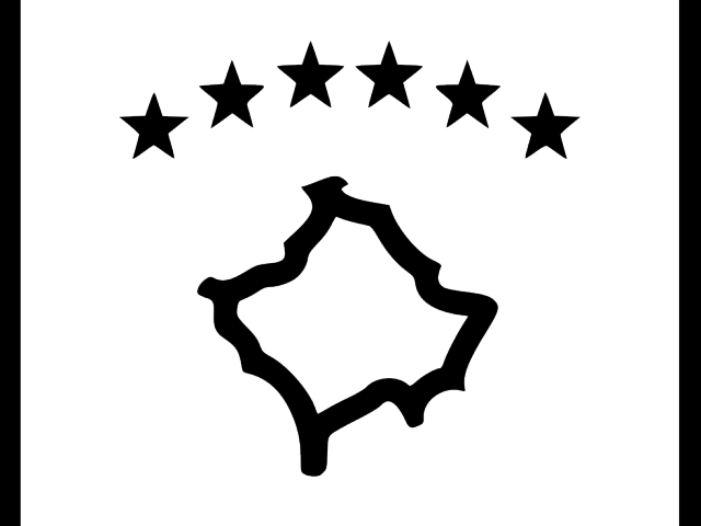 Kosovo Clipart Eps - 5 Stars Rank Png (640x480)
