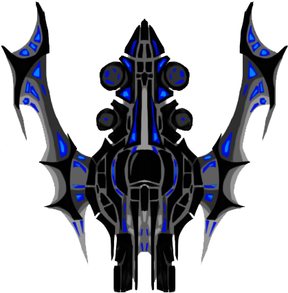 Spaceship Sprite - Free Spaceship Sprite Png (500x500)