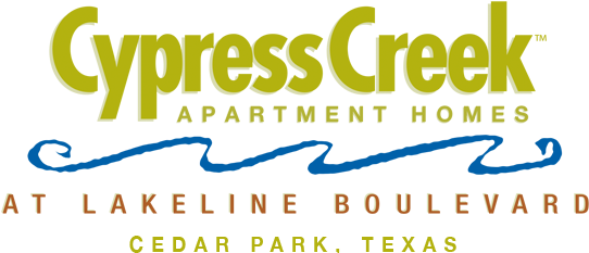 Cypress Creek Apartment Homes At Lakeline Blvd - Calligraphy (550x233)