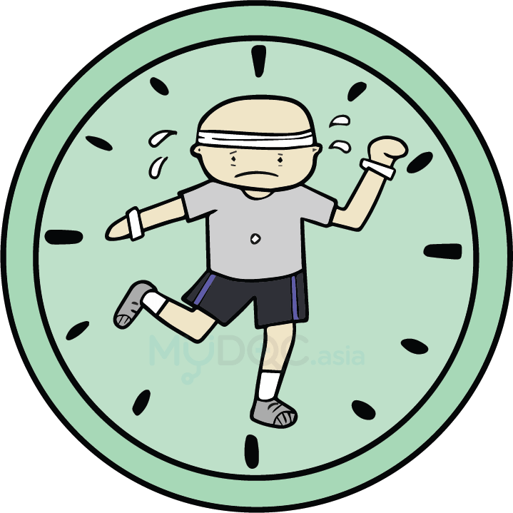 I'm Exercising, But Why Am I Not Losing Weight - Clock (719x719)