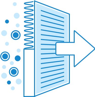 Clip Art Black And White Clipart Air - Air Filter Icon Png (400x400)