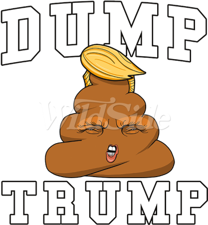 Dump Trump - Cartoon (450x450)