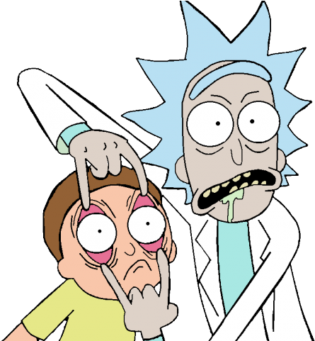 Rick And Morty Clipart Trump - Rick And Morty Popsockets (640x480)