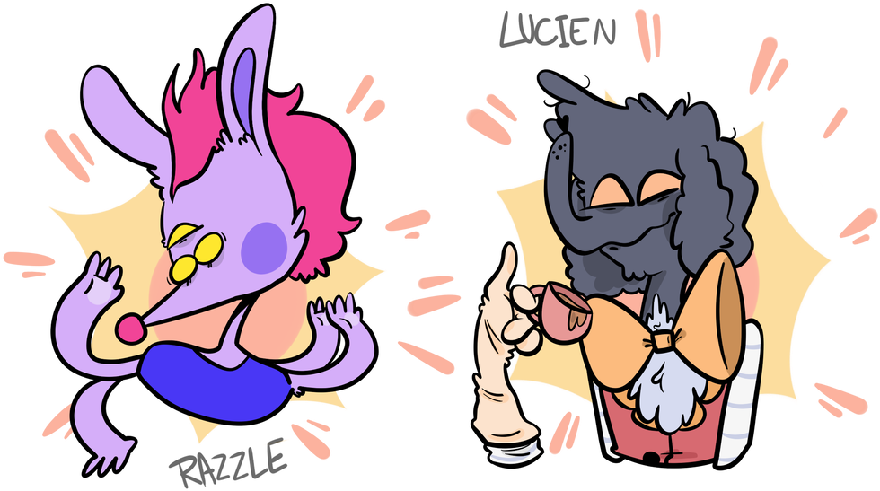 Two Boys By Drawbanban - Cartoon (1024x610)