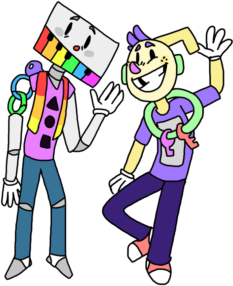 Two Rainbow Boys By Happybuddyy - Cartoon (788x1013)