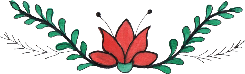 Transparent Image Flower Drawing (1024x311)