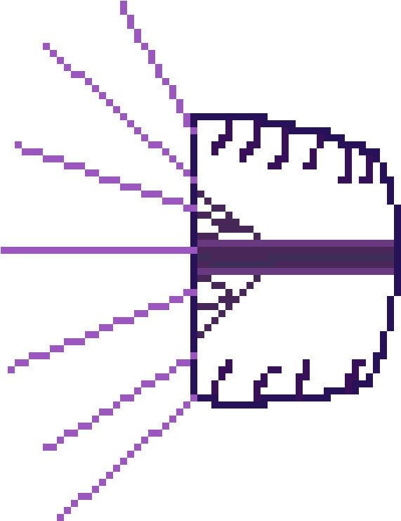 Darkness Bow - Line Art (690x800)