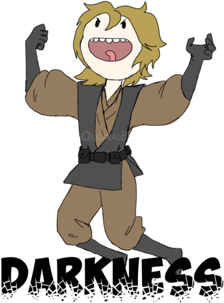 Commission Anakin Skywalker For Gothtaku By 13thoriginalblackink - Cartoon (894x894)