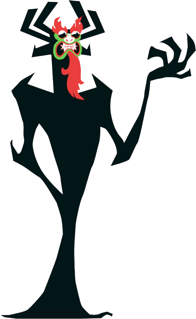 Darkness From ﻿samurai Jack - Samurai Jack Aku (628x1024)