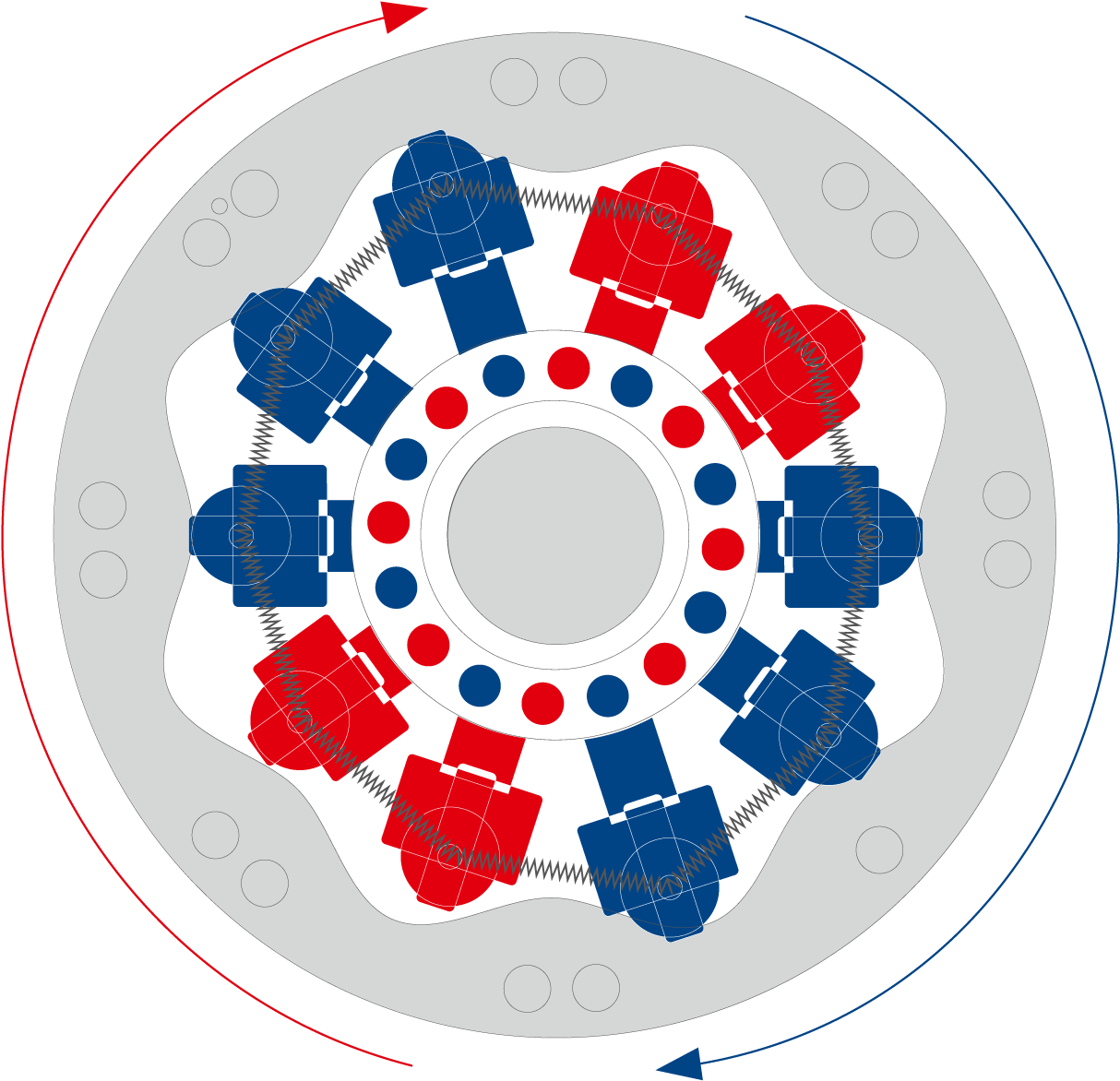This Is How A Hydraulic Motor Works - Victorian Rose Cut Diamond Earrings (1220x1220)