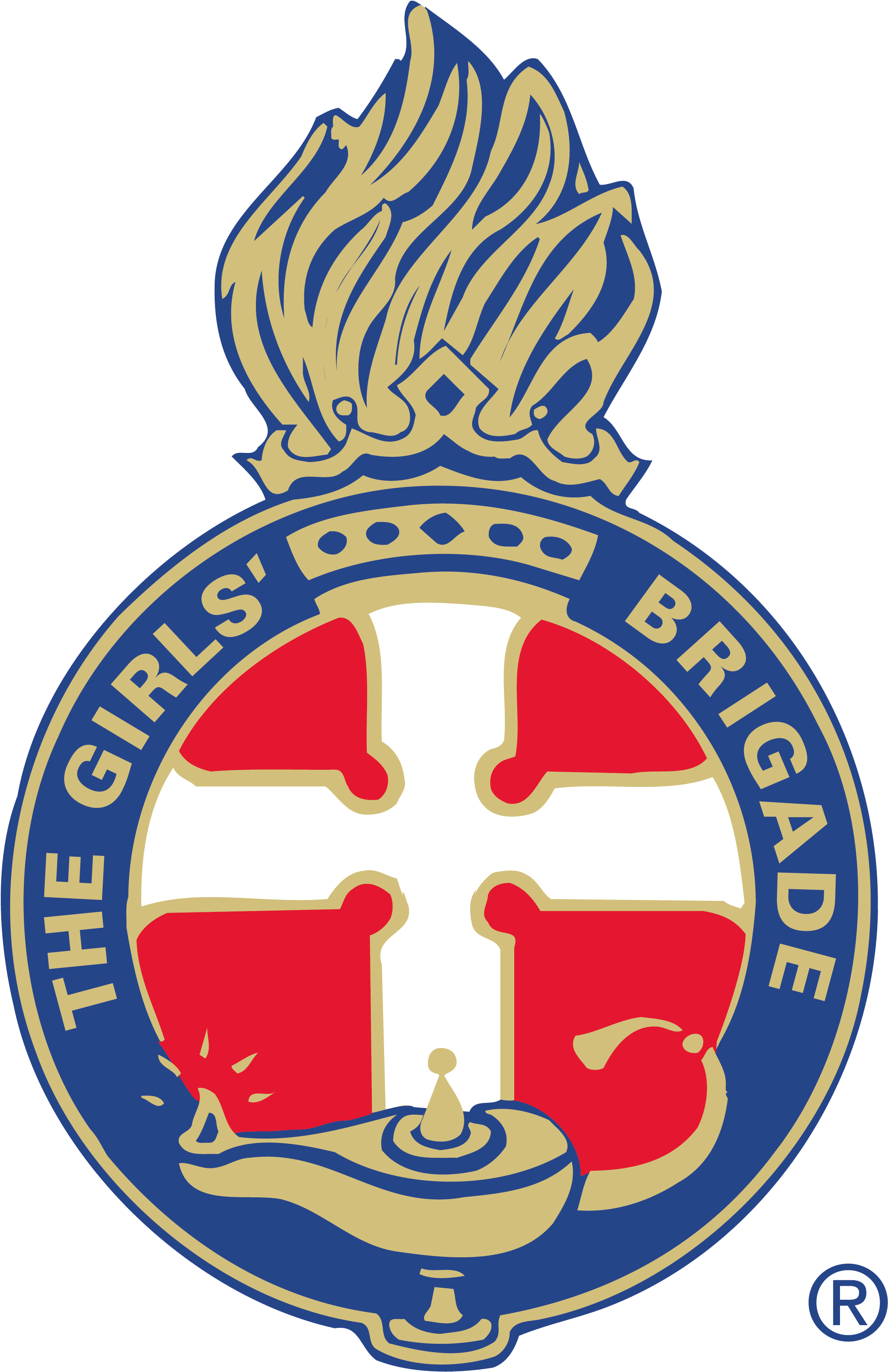 The Girls' Brigade Crest - Girls Brigade Nigeria Logo (2480x3508)