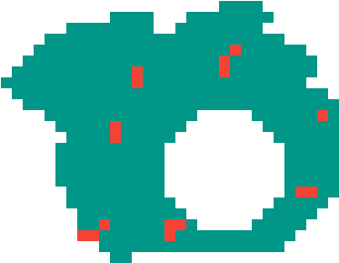 Christmas Wreath - Circle (1200x1200)