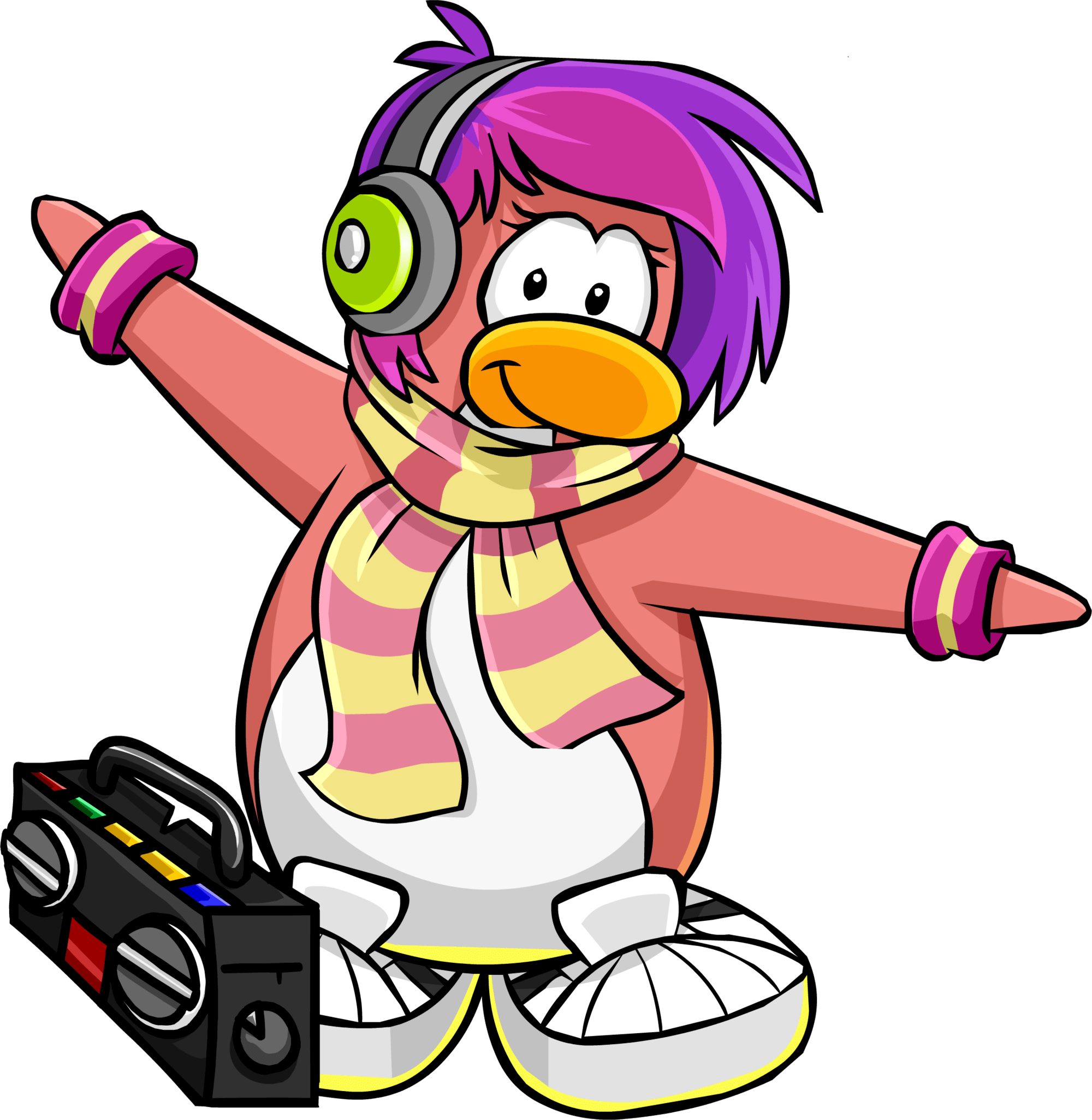 Image Christmas Party 2017 Icebergpng Club Penguin - Club Penguin Boombox (2000x2052)
