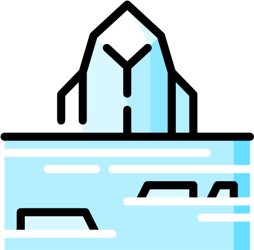 Iceberg Free Icon - Iceberg Free Icon (512x512)