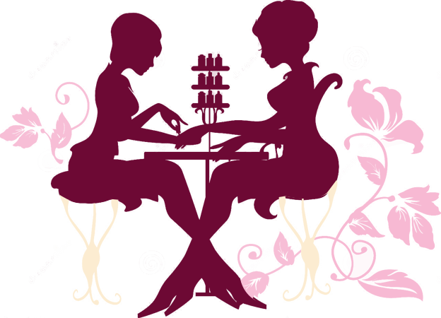 For You Beauty Lounge - Salon De Belleza Animado Blanco Y Negro (624x450)