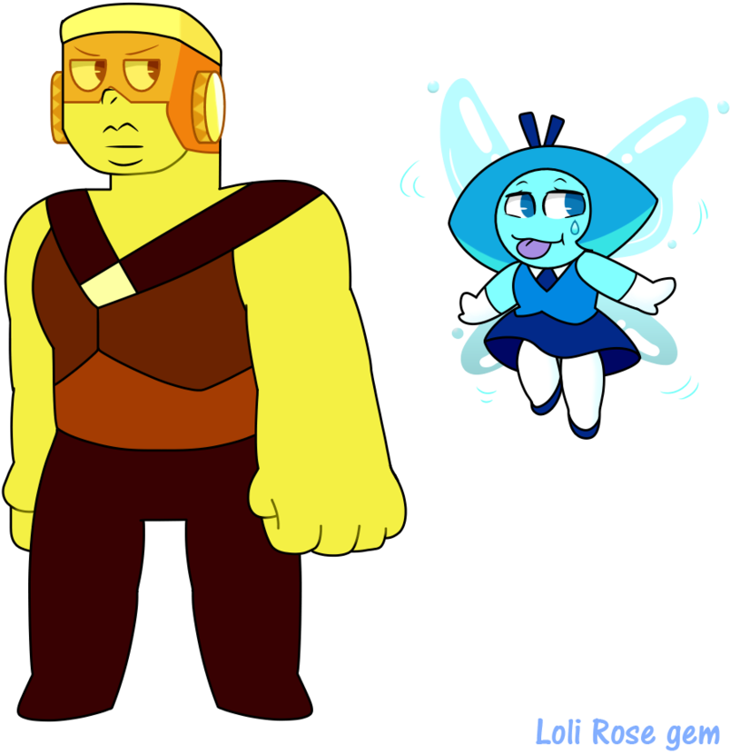 Topaz And Aquamarine By Loli Rose Gem On Deviantart - Topaz And Aquamarine (894x894)