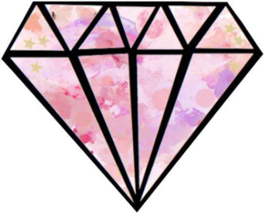 Diamonds Clipart Cute - Cute Diamond (640x480)