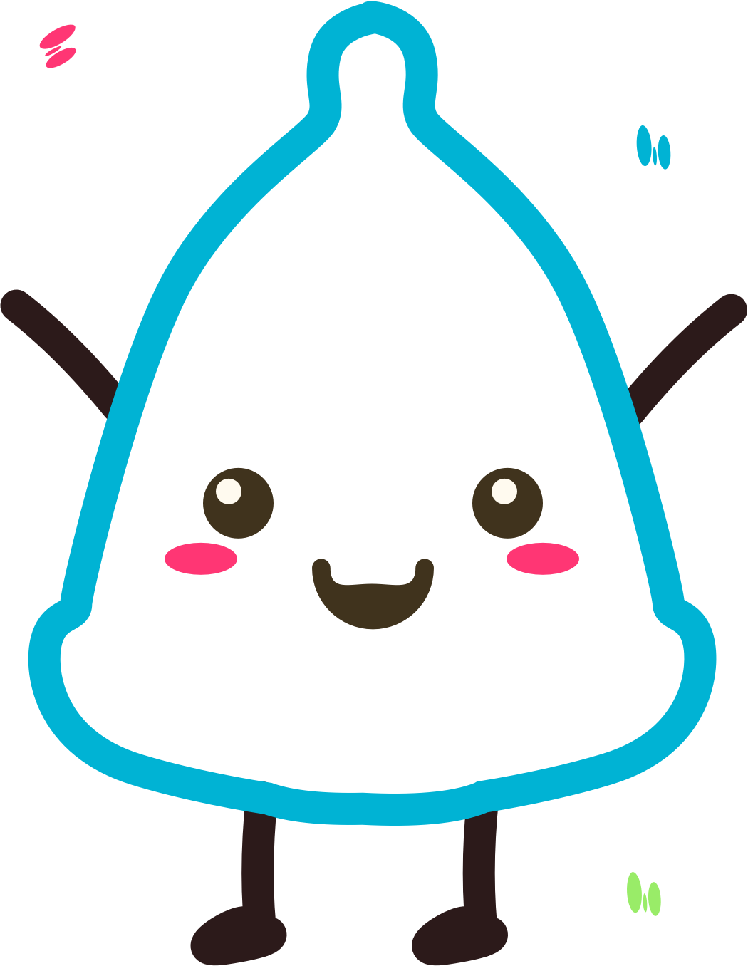Thank You For Being A Part Of - Menstrual Cups Clipart (1050x1356)
