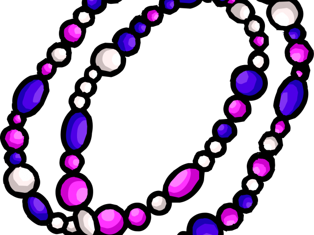 Jewelry Clipart Neck Lace - Bead Clipart (640x480)