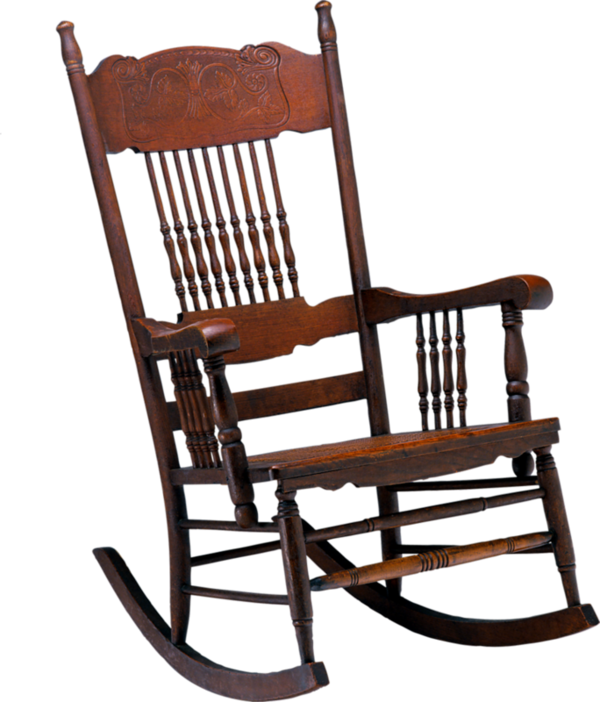 Antique Furniture, Furniture Chairs, Rocking Chairs, - Alzheimer's Vs Normal Aging (600x702)