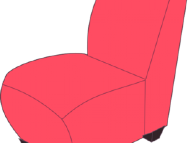 Furniture Clipart Pink Chair - Club Chair (640x480)
