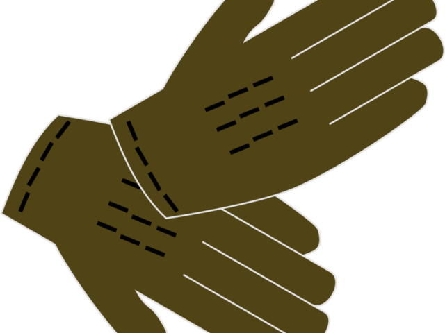 Leather Clipart Clip Art - Clip Art Gloves (640x480)