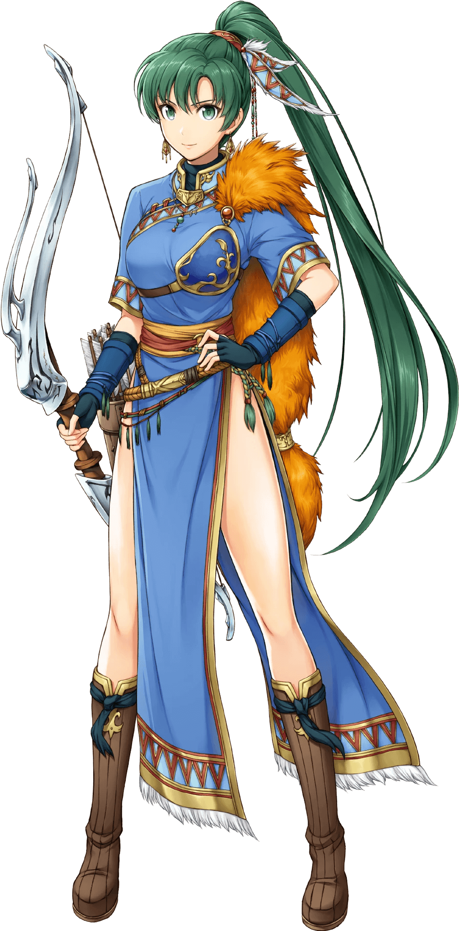Woman Warrior Clipart Brave Woman - Lyn Fire Emblem Heroes (1600x1920)