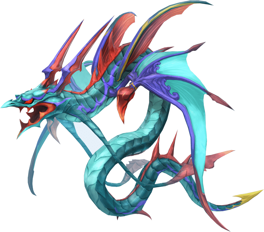 Sea Snake - World Of Final Fantasy Mega Mirages (1000x1000)