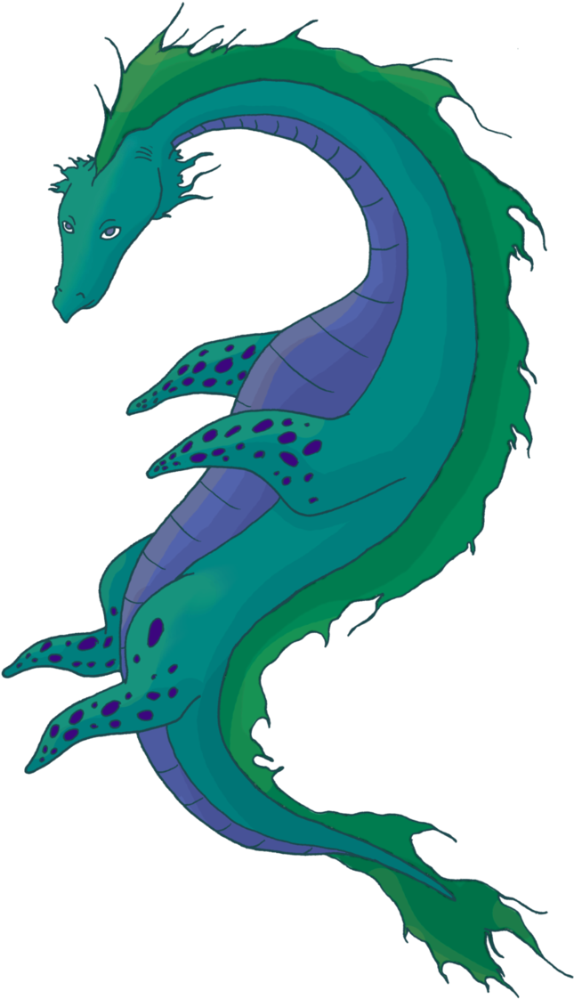 Sea Monster Transparent (685x1167)