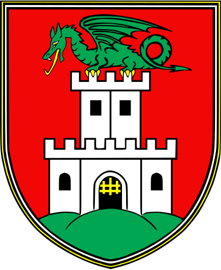Wikipedia, The Free Encyclopedia Sea Serpent, Legendary - Ljubljana Coat Of Arms (440x537)