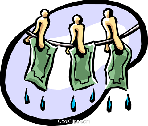 Business And Finance Money Laundering Royalty Free - Lavagem De Dinheiro Desenho (480x411)