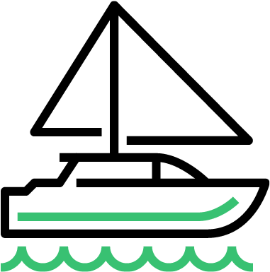 Giving A Used Vehicle Or Boat - Yacht Clipart (393x395)