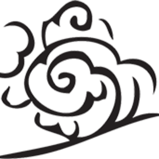 Cloud Mountain Living Arts - Line Art (512x512)