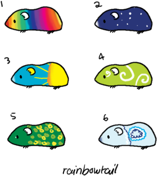 Free Adoptable Guinea Pig Charries - Free Adoptable Guinea Pig Charries (600x600)