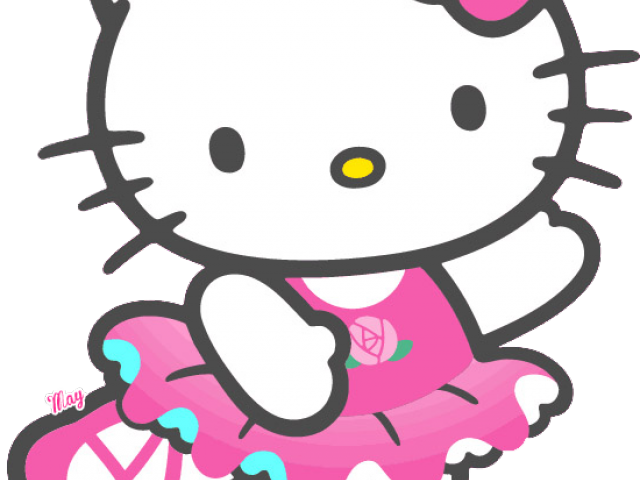 Deviantart Logo Clipart Miss Kitty - Transparent Hello Kitty Png (640x480)