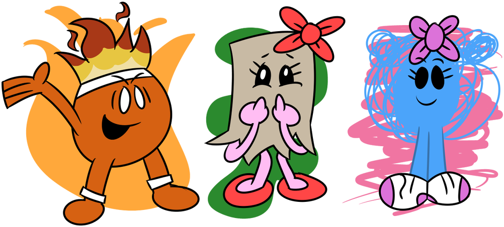 Flame Miss Hideous And Sloppy By Percyfan94 - Cartoon (1024x454)