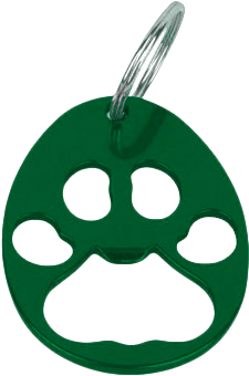 Pawprint Bottleopener Blue - Locket (360x360)