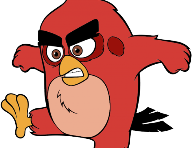Bird Of Prey Clipart Angry Bird Movie - The Angry Birds Movie (625x481)