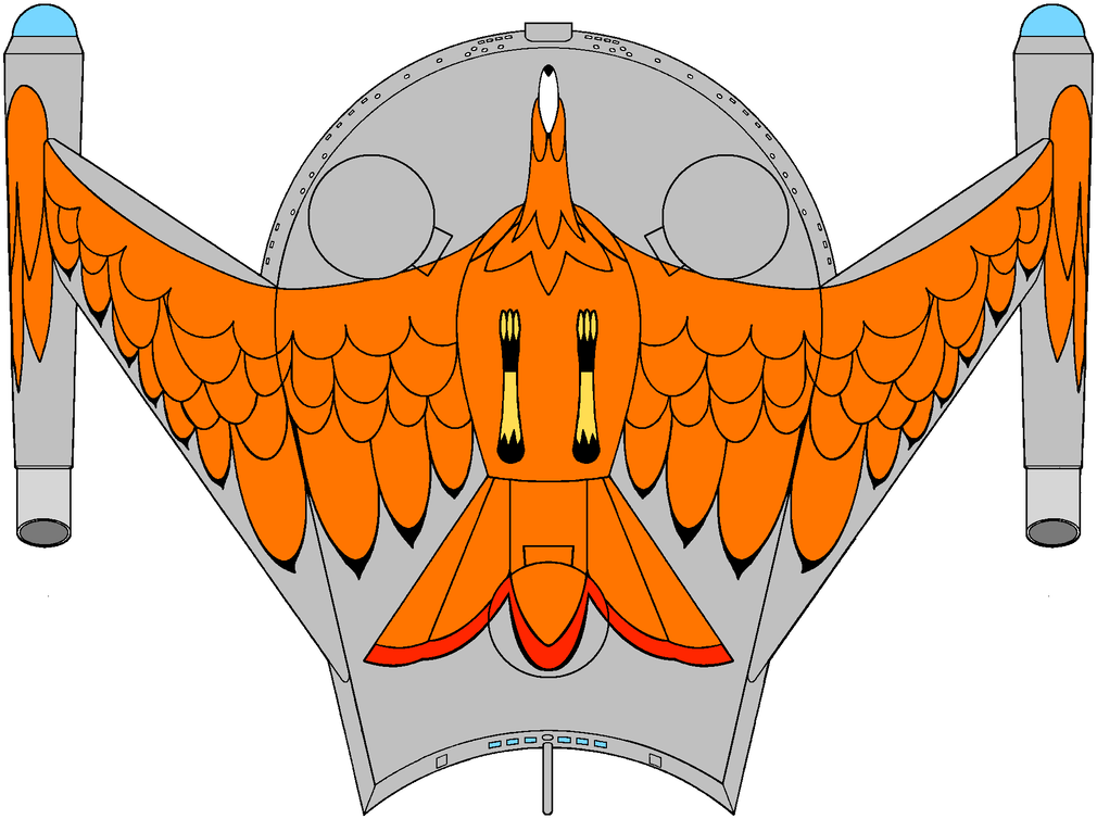 Romulan Bird Of Prey Belly By Grimklok - Romulan Bird Of Prey Belly By Grimklok (1035x772)