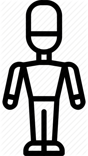 Outline By Smashicons Soldier Icon - Outline By Smashicons Soldier Icon (290x512)