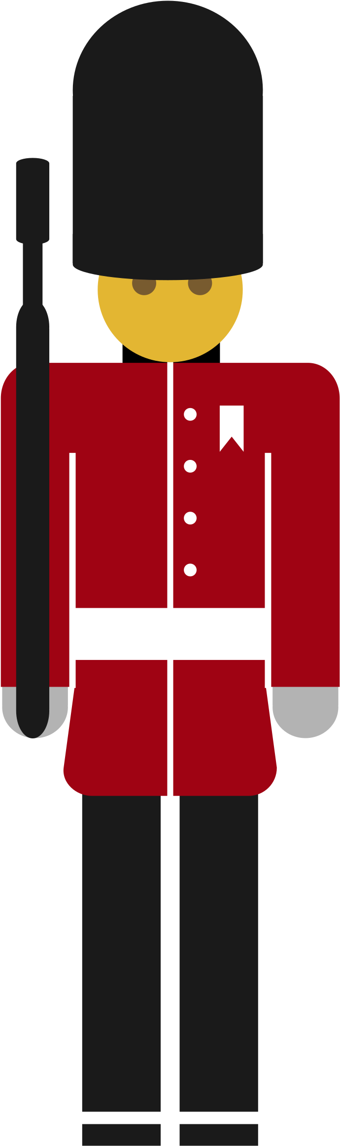 Guardia Inglese Big Image Png Ⓒ - Cartoon Soldier Drawing (1697x2400)