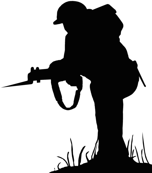 Shooter Clipart Ww1 Soldier - Soldier Shooting Clipart Transparent (720x720)