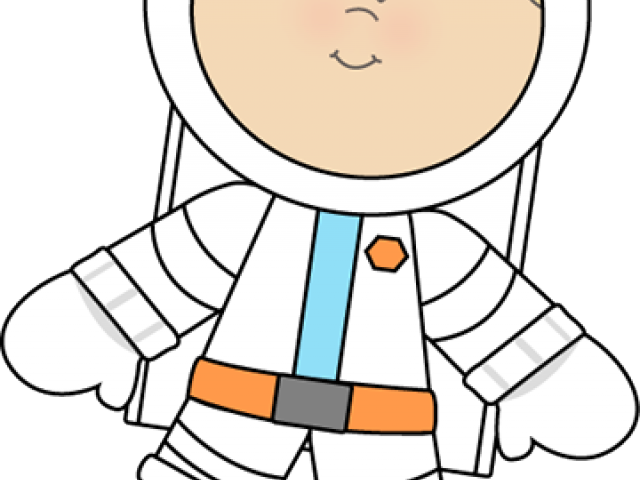 Space Clipart Boy - Boy Astronaut Coloring Page (640x480)