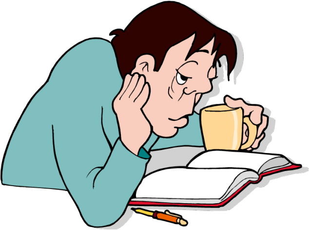 Tired Clipart Malaise - Learning Style (640x480)