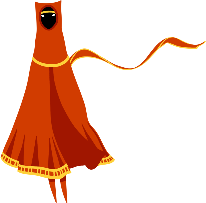 Red Robe By Xanda Transparent Background - Journey The Game Png (1131x707)