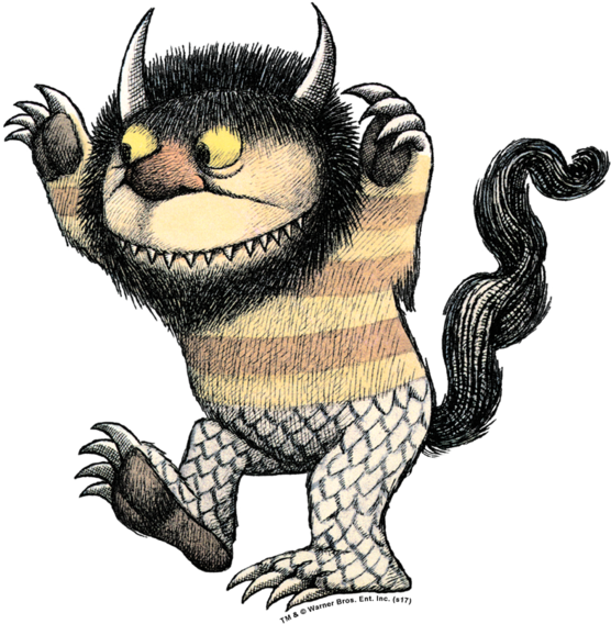 Where The Wild Things Are Carol Men's Regular Fit T-shirt - Wild Things Are Characters (600x702)