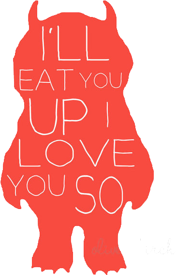 Things That Are Transparent - Ll Eat You Up I Love You So (500x625)