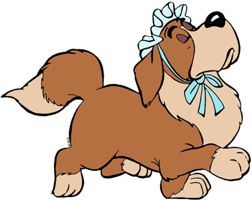 Peter Hook Tink Nana - Nana Peter Pan Clipart (500x398)