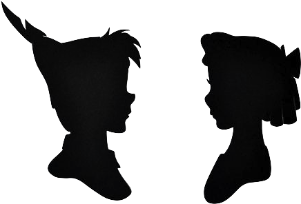 500 X 340 3 - Transparent Peter Pan Silhouette (500x340)