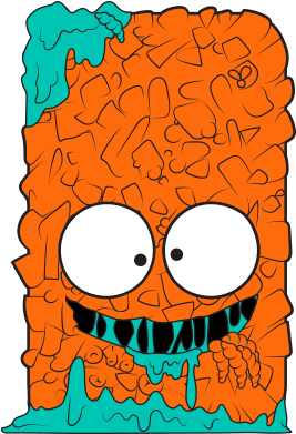 The Grossery Gang Gooey Breakfasts Series 2 016 Horrible - Grossery Gang Horrible Hash Brown (400x400)